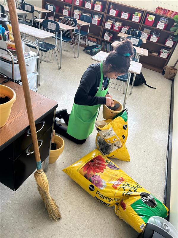 Gardening Club with Ms. Hazard